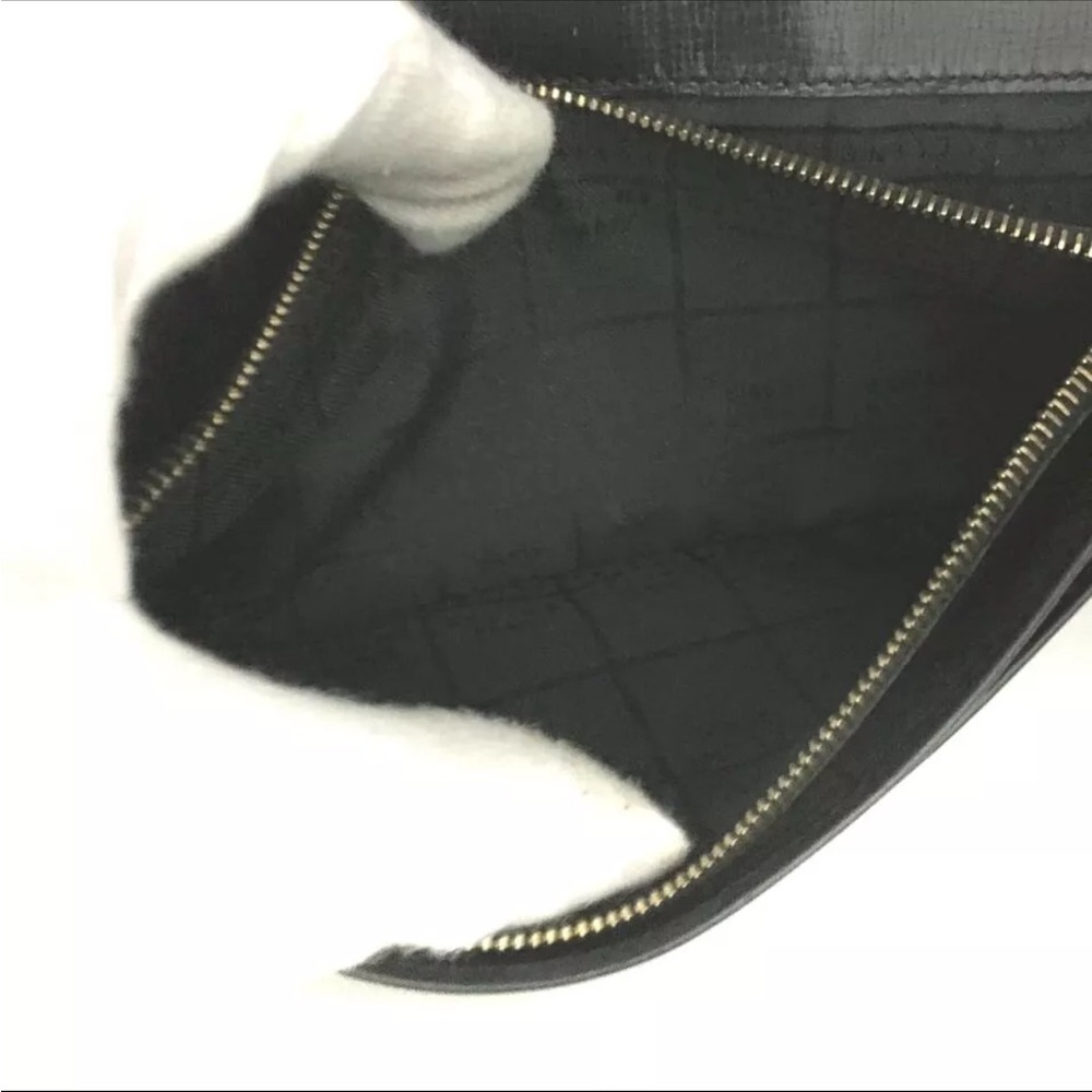 CELINE Horse carriage Long Wallet Black Accessory Vintage - Picture 6 of 8